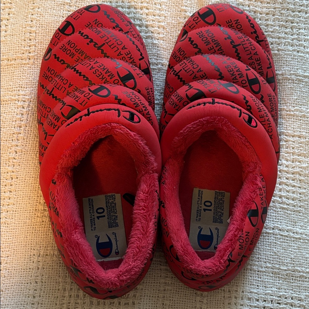 Champion Red Athletic Shoes